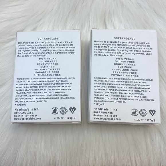 Sopranolabs Prickly Pear Cactus Soap - quantity 2 - New!!​ - Picture 2 of 2